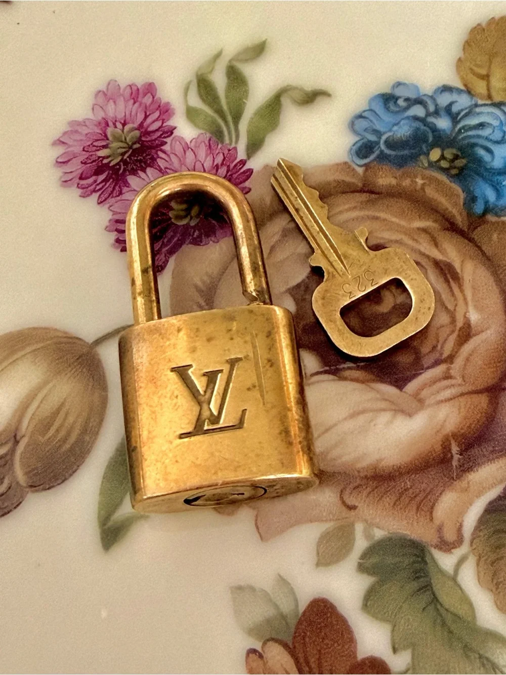 Louis Vuitton gold tone